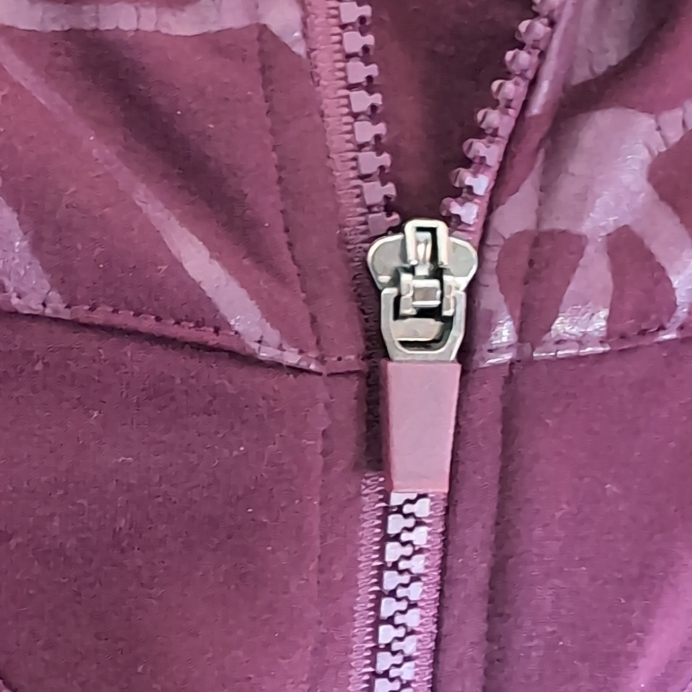 Fabletics Woman's JOJO Athletic Burgundy Rose Jacket,Size L. - Picture 6 of 11